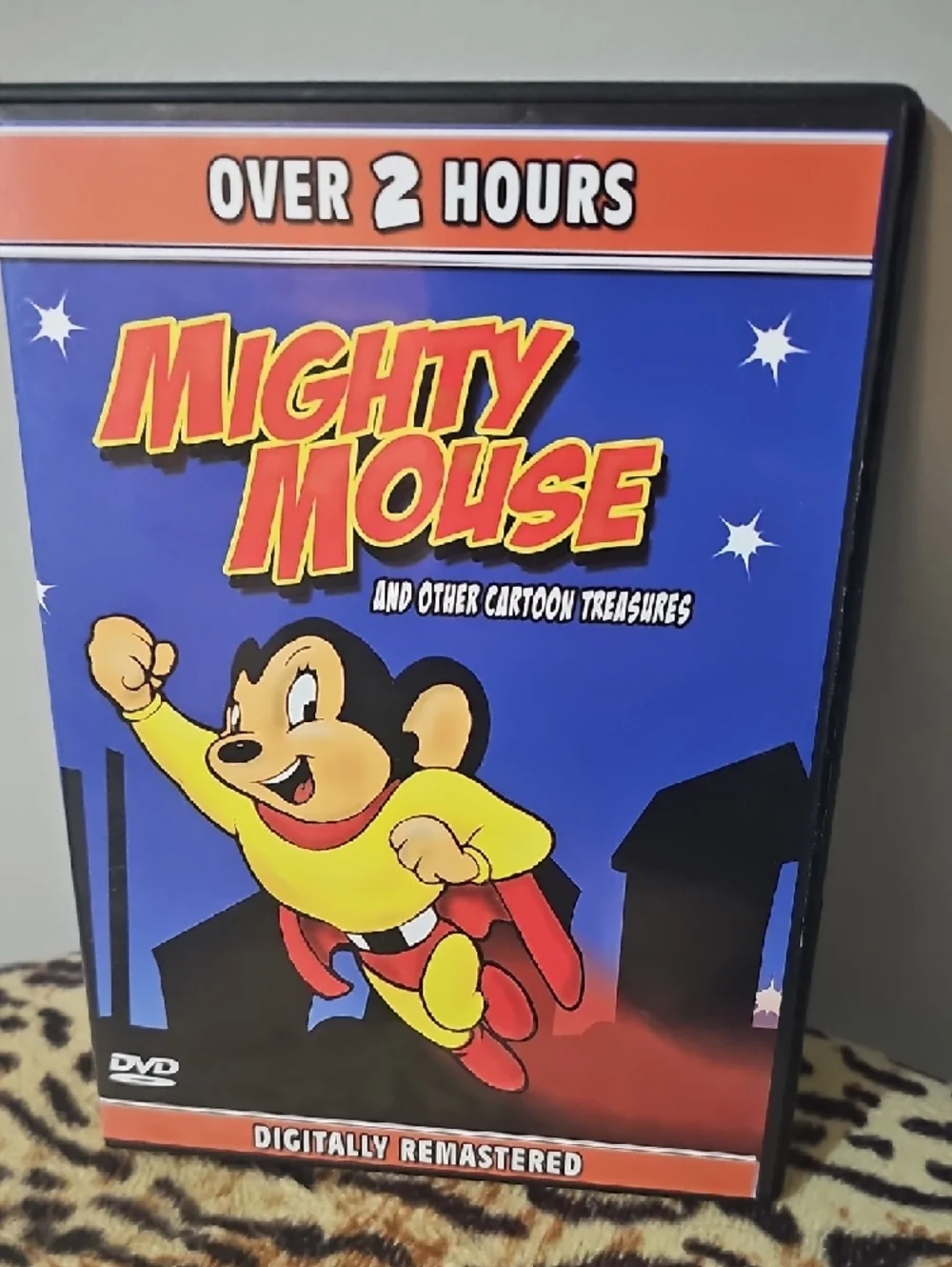 Mighty Mouse, Popeye & The Iron Mask DVD Trio - Blue, Yellow, Purple